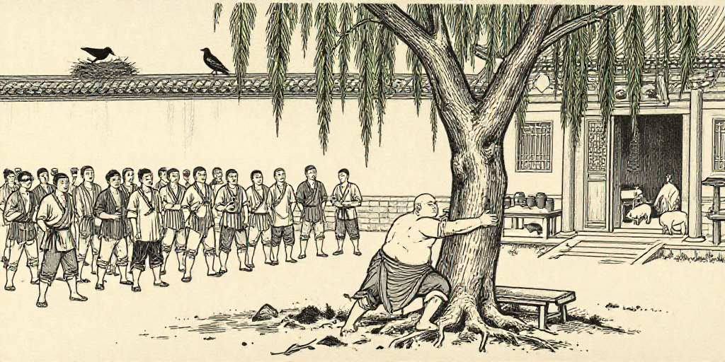鲁智深倒拔垂杨柳（二）