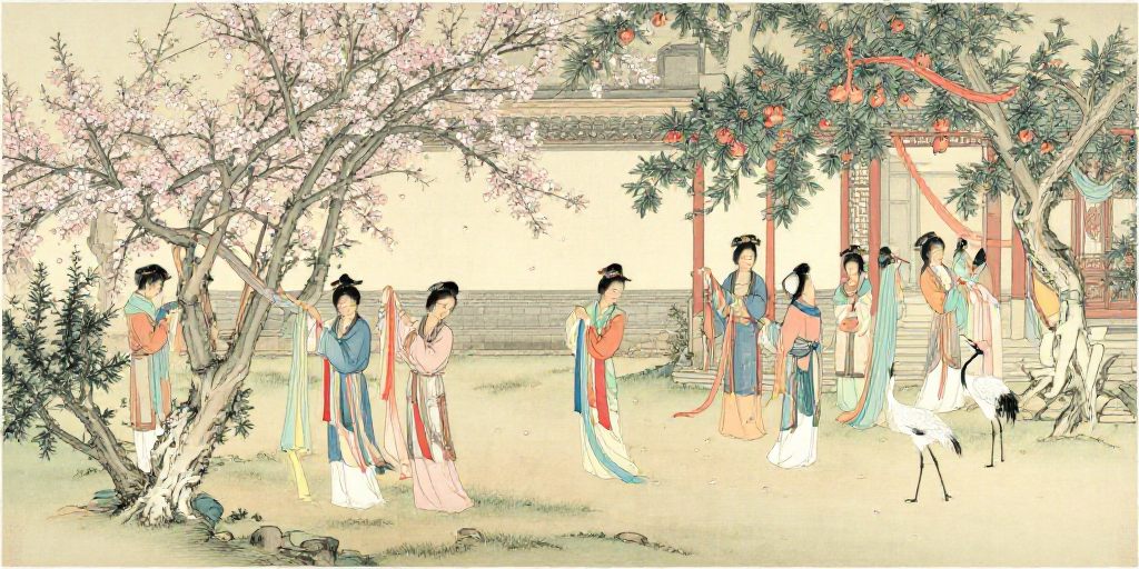 黛玉葬花（二）
