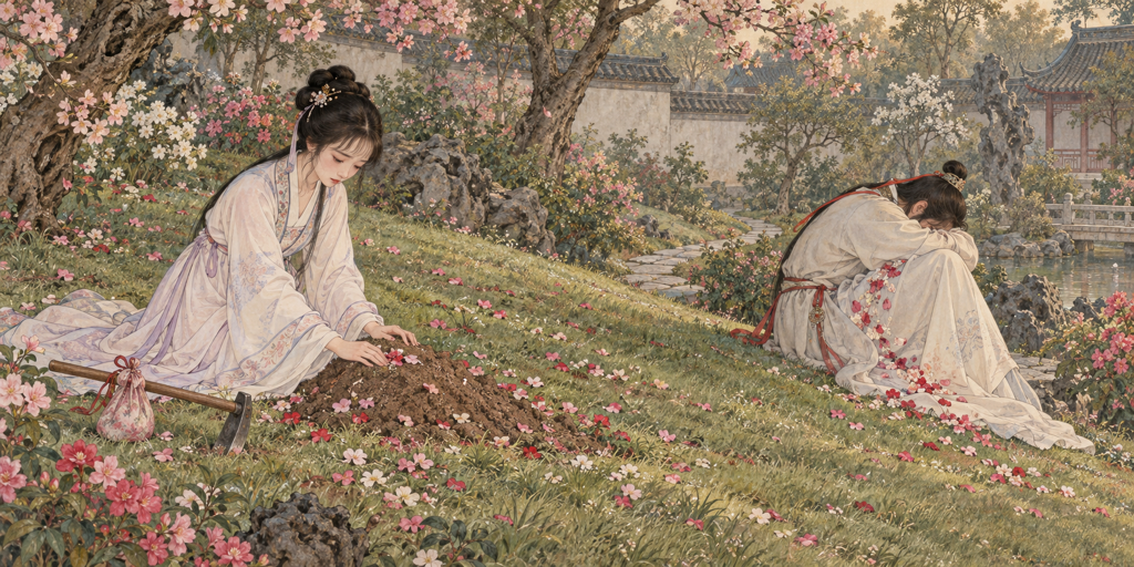 黛玉葬花（三）