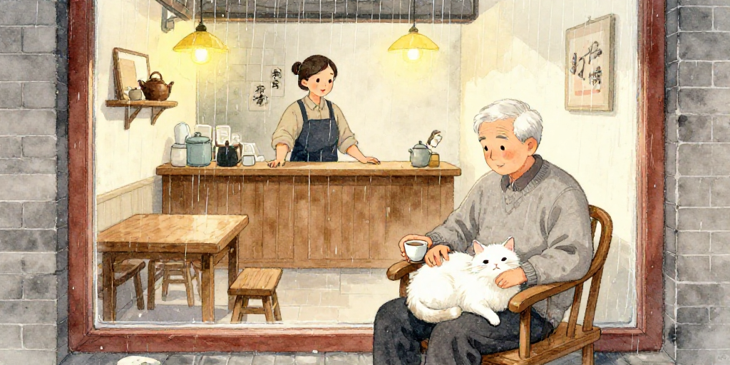 咖啡店的猫