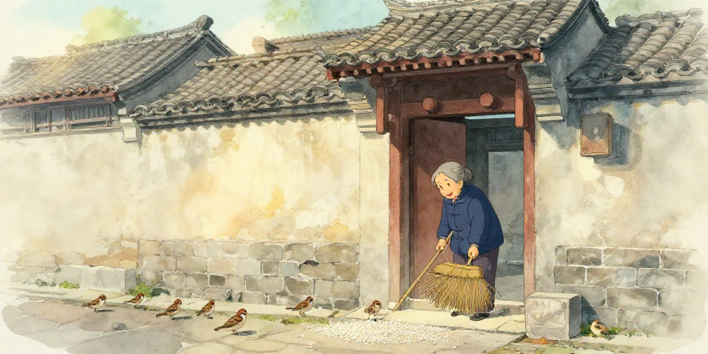 胡同里的麻雀
