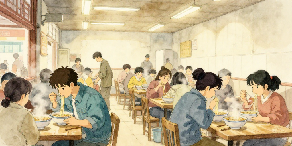 为什么中国人吃饭那么吵