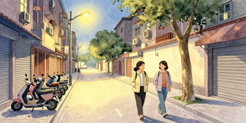 走着说