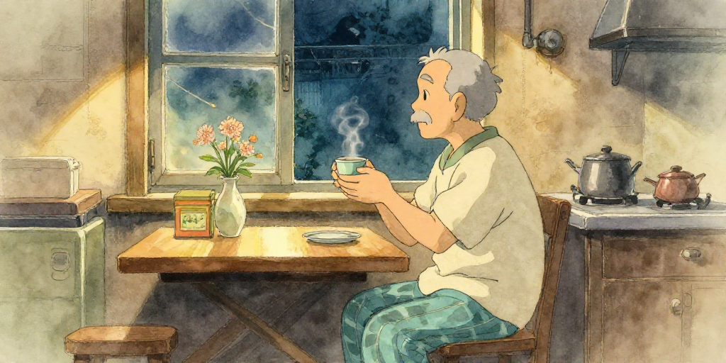 退休第一天