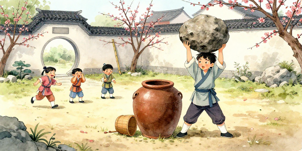 司马光砸缸