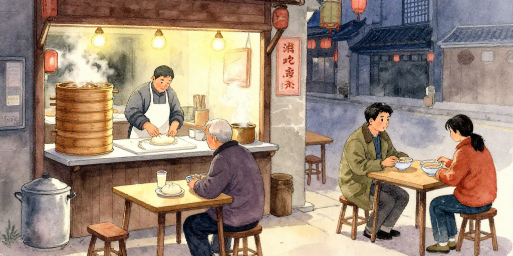 楼下的早餐店