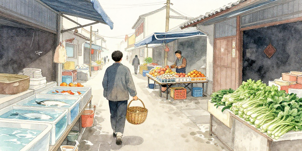 早市的鸡蛋