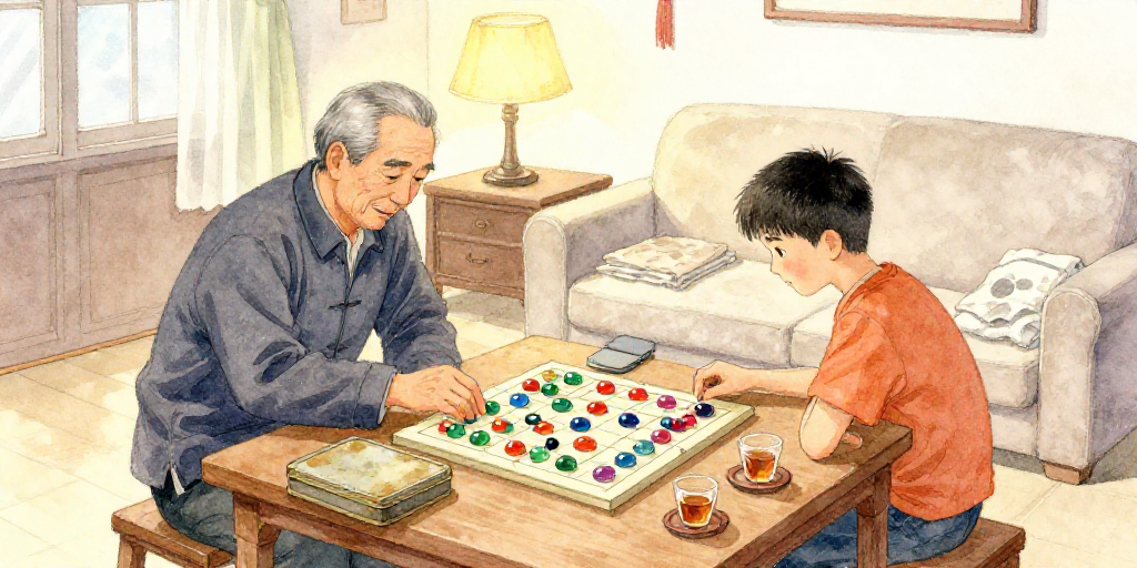 爷爷的跳棋