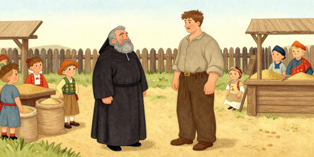 Сказка о попе и о работнике его Балде (Часть 1)