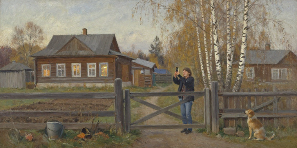 Связь у калитки