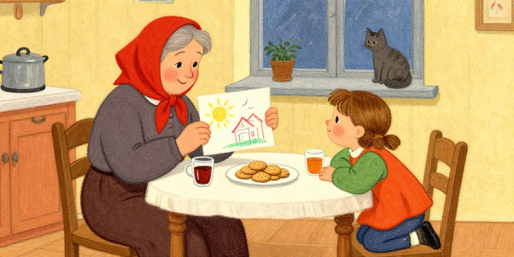 Рисунок для бабушки