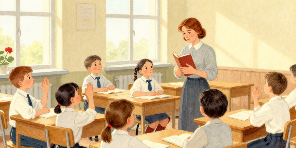 Первый урок Аси